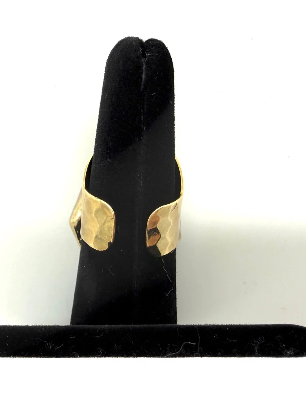 NWOT Gold-Tone Pink Druzy Statement Ring